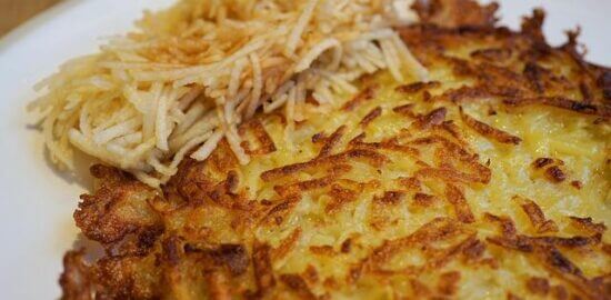 Bramborové placky s čočkou a zeleninou