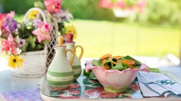 Salát s červenou řepou a kozím sýrem