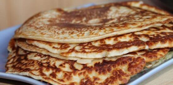 Placka z brambor a hrášku