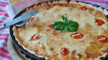 Quiche Lorraine s hruškami