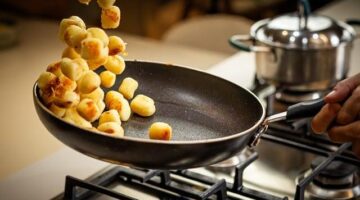 Bramborové gnocchi se špenátem a sýrem