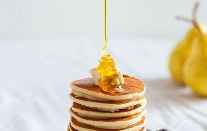 Palačinky s hruškami a karamelом