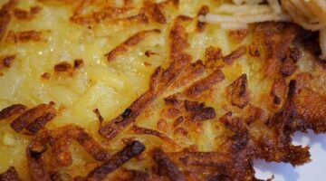 Bramborová placka se slaninou