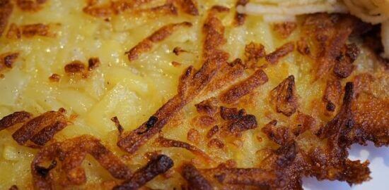 Bramborová placka se slaninou