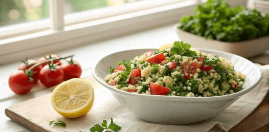 Tabbouleh z arabské kuchyně