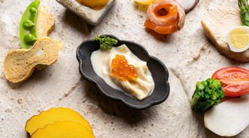 Japonské sushi s wasabi