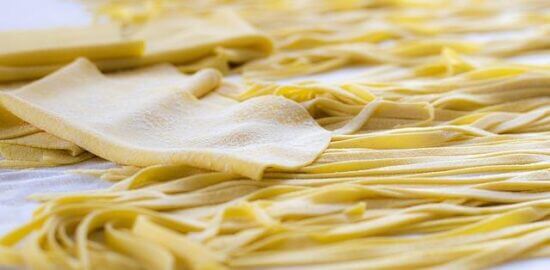 Tagliatelle s čerstvými houbami