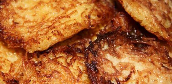 Bramborové placičky s koprím