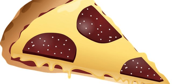 Pizza s mozzarellou a šunkou