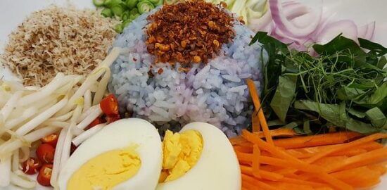 Rýžový salát s koriandrem