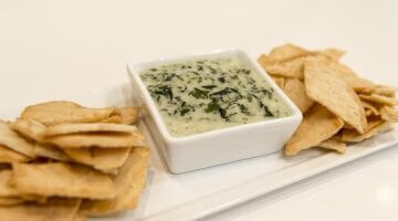 Baklažánový dip s tahini a medem