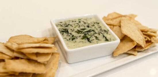 Baklažánový dip s tahini a medem