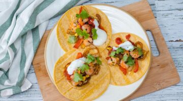 Tacos s křupavým kachním masem