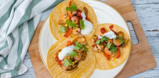 Tacos s křupavým kachním masem