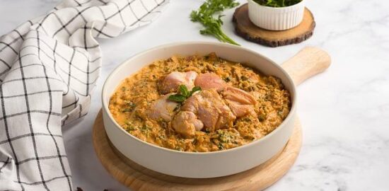 Korma se zeleninou a jogurtem