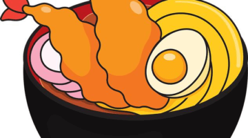 Tempura kakiage krevety a zeleniny