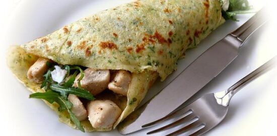 Kuřecí prsa na meduované zelenině