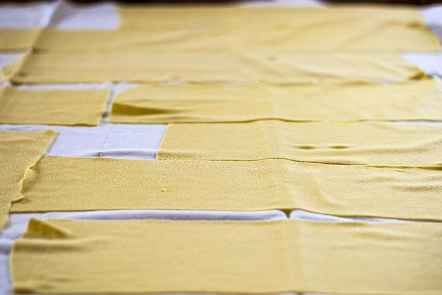 Lasagne s hovězím masem a špenátem