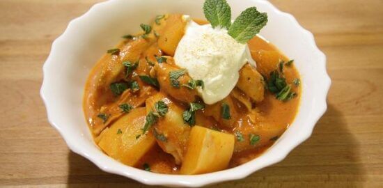 Rajčatový krém se šlehačkou