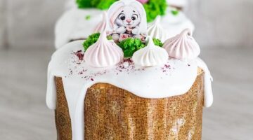 Pečený králík s bylinkovým máslem