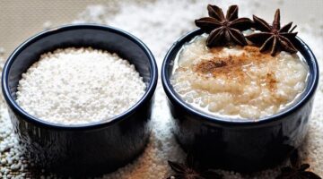 Rýžový puding s kardamomem a pistáciemi