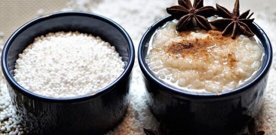 Rýžový puding s kardamomem a pistáciemi