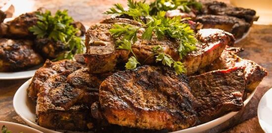 Steaky s chimichurri omáčkou