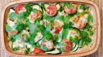 Gratinované brambory s bylinkami