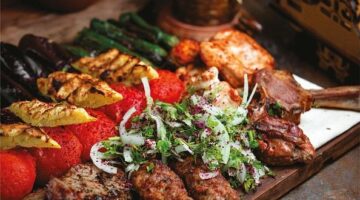 Kebab s tahini omáčkou