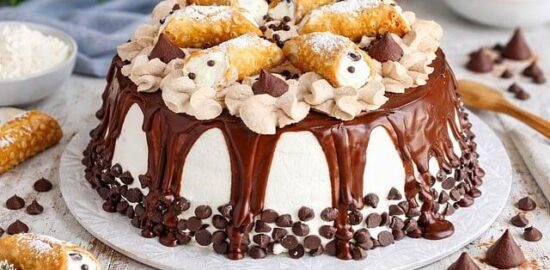 Cannoli siciliani z ricotty a citronu