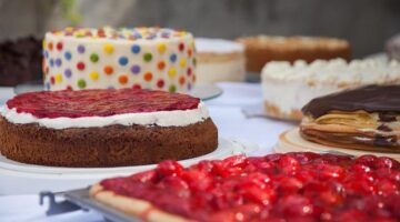 Bananový dort s dulce de leche