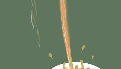 Masala chai z exotického koření