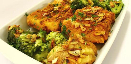 Treska s pimento paprikou