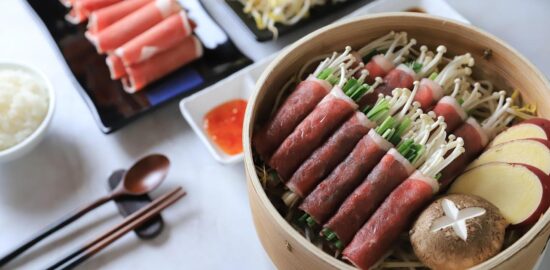 Marinovaná kuřecí grilovaná večeře