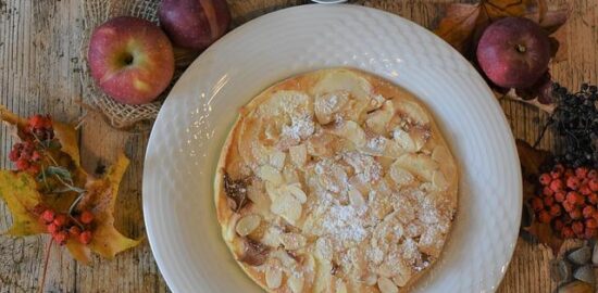 Jablečné palačinky s skořicí