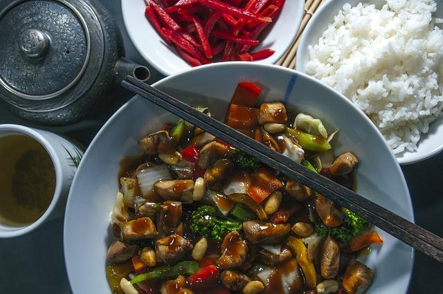 Kung pao krevety