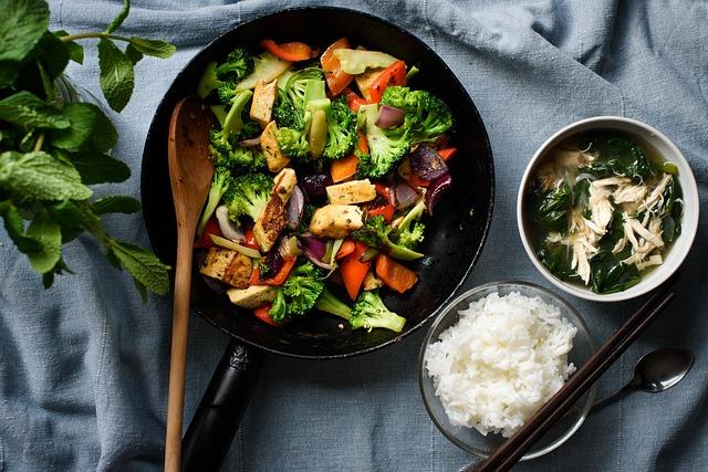 Tofu s chilli a zeleninou