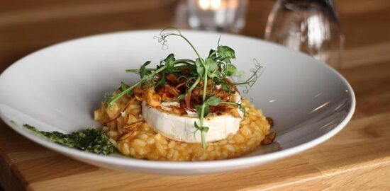 Risotto s houbami a dýní