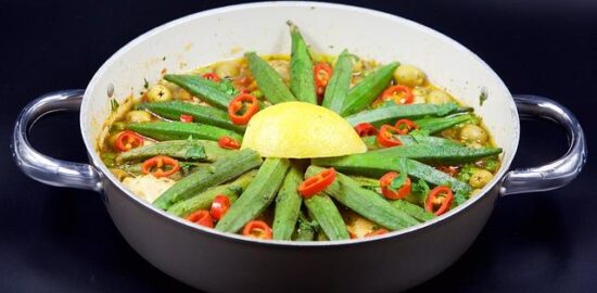 Tajine z kuřete a citronu
