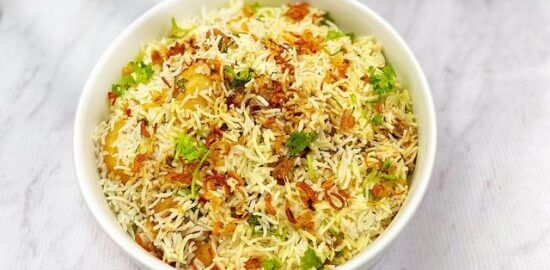 Biryani s kořeněným kuřetem